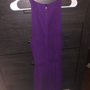Purple romper